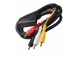 CABO SCART-4 RCA IN/OUT 